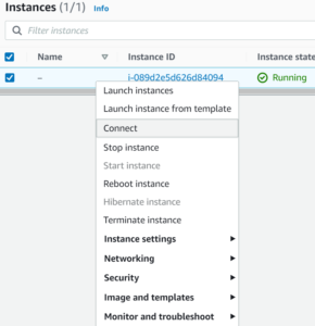 Postfix Webmail - Launch EC2 instance